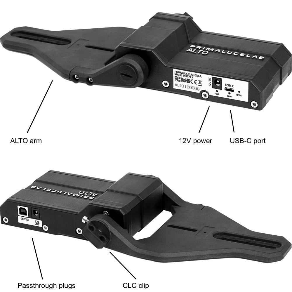 ALTO-1 telescope cover motor for GIOTTO up to 220mm