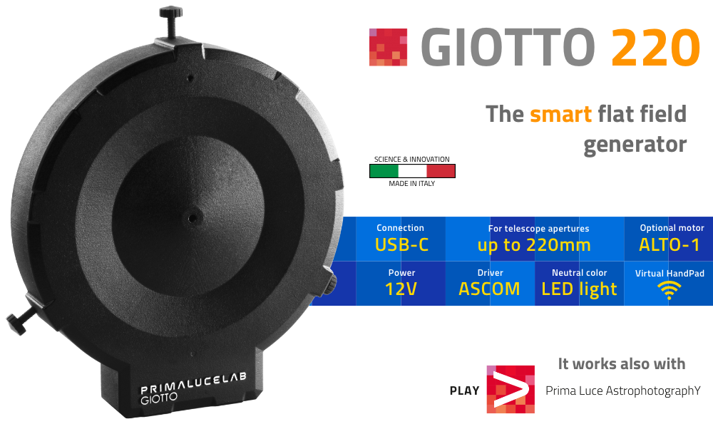 GIOTTO 220 Smart Flat Field Generator