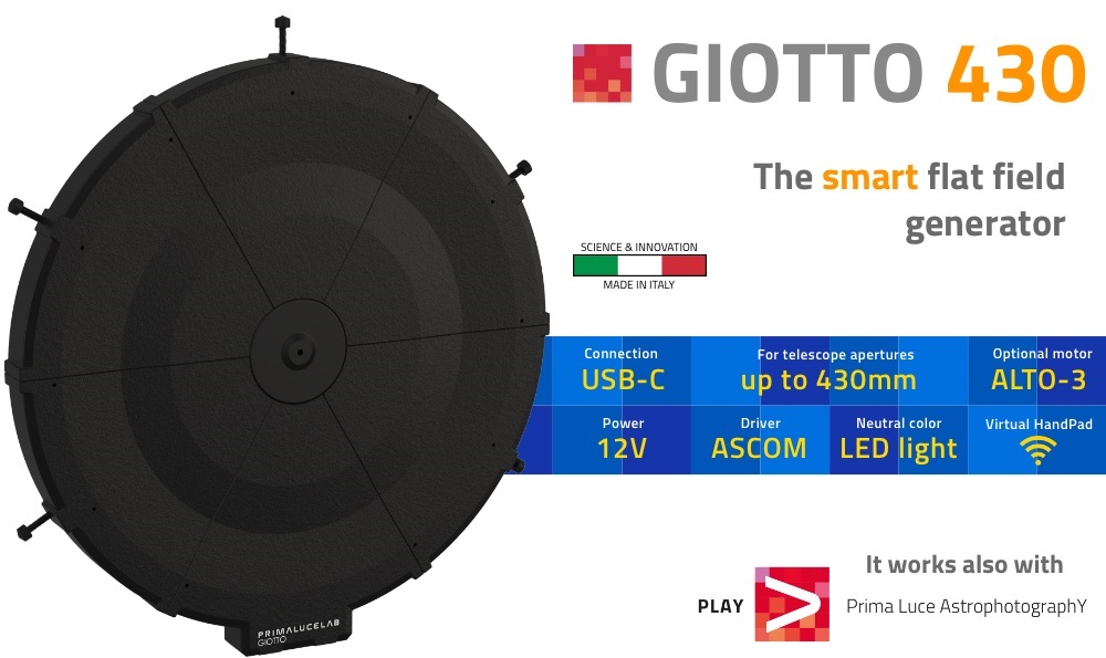 GIOTTO 430 Smart Flat Field Generator