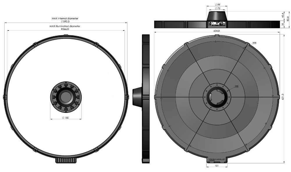 GIOTTO 560mm Smart Flat Field Generator