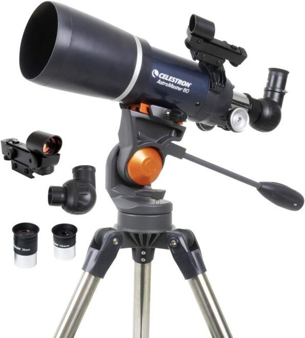 Celestron AstroMaster 80AZS Refractor Telescope