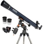 Celestron AstroMaster 90EQ Refractor Telescope with accessories