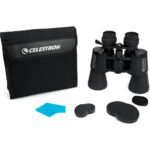 Celestron UpClose G2 10-30x50 Zoom Porro Binoculars pakage