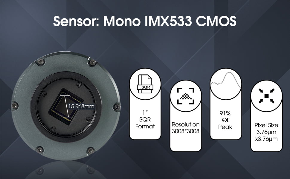 SVBONY SV605MC Mono Cooled Camera for Deep Space Astrophotography