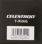 Celestron 93402 T-Ring for Nikon Camera Attachment barcode