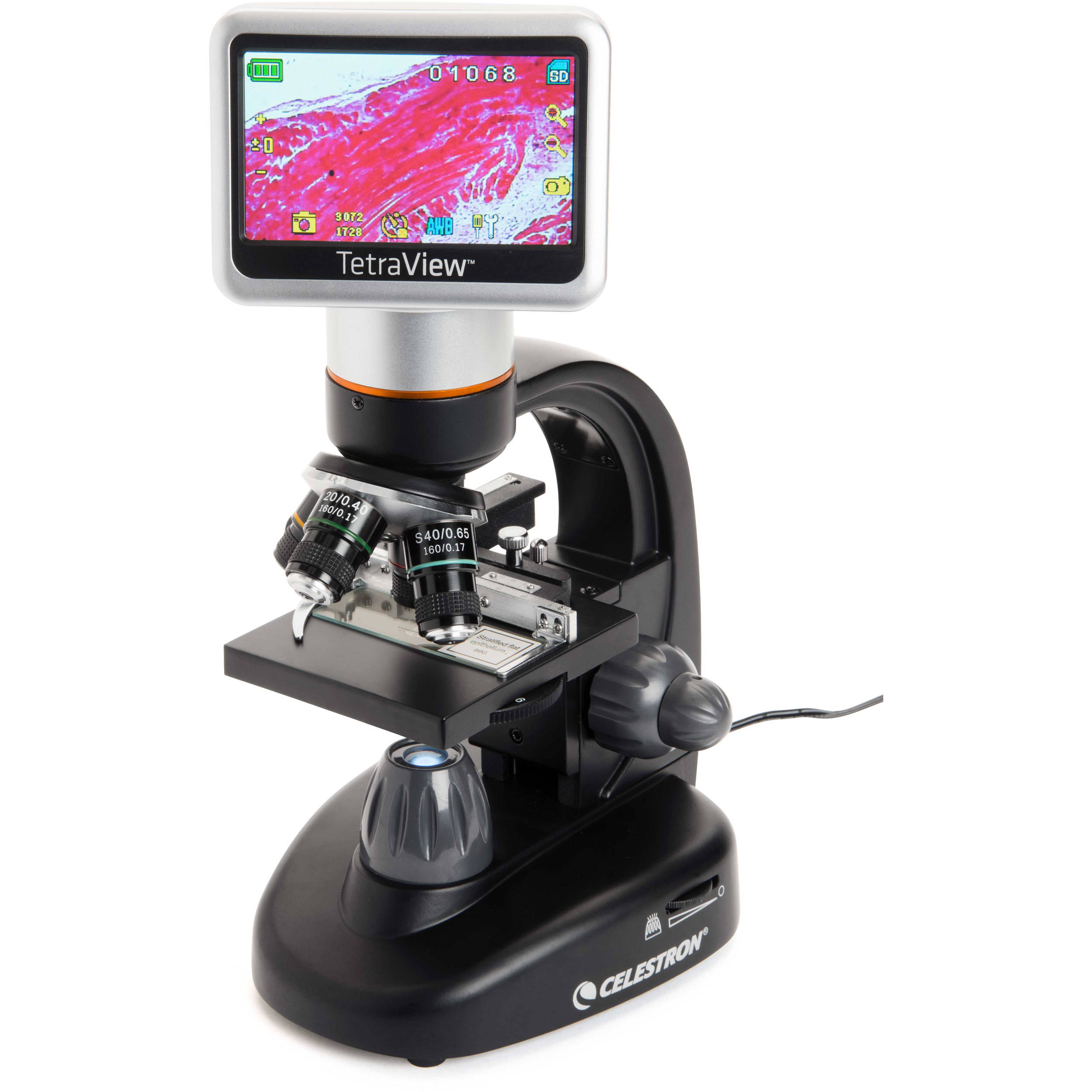 Celestron Tetraview LCD Digital Microscope