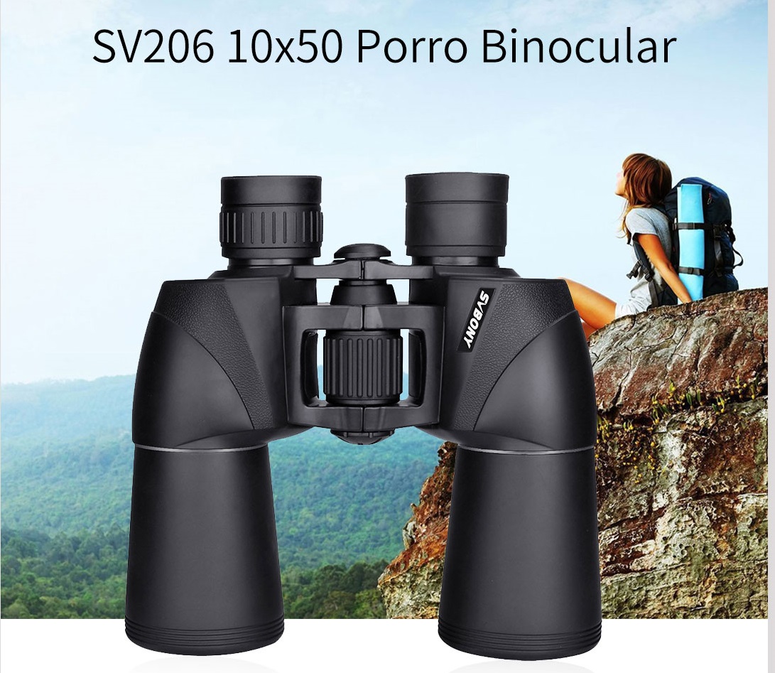 SVBONY SV206 10X50 Porro Binocular