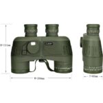 Svbony SV27 7x50 Military Marine binoculars size