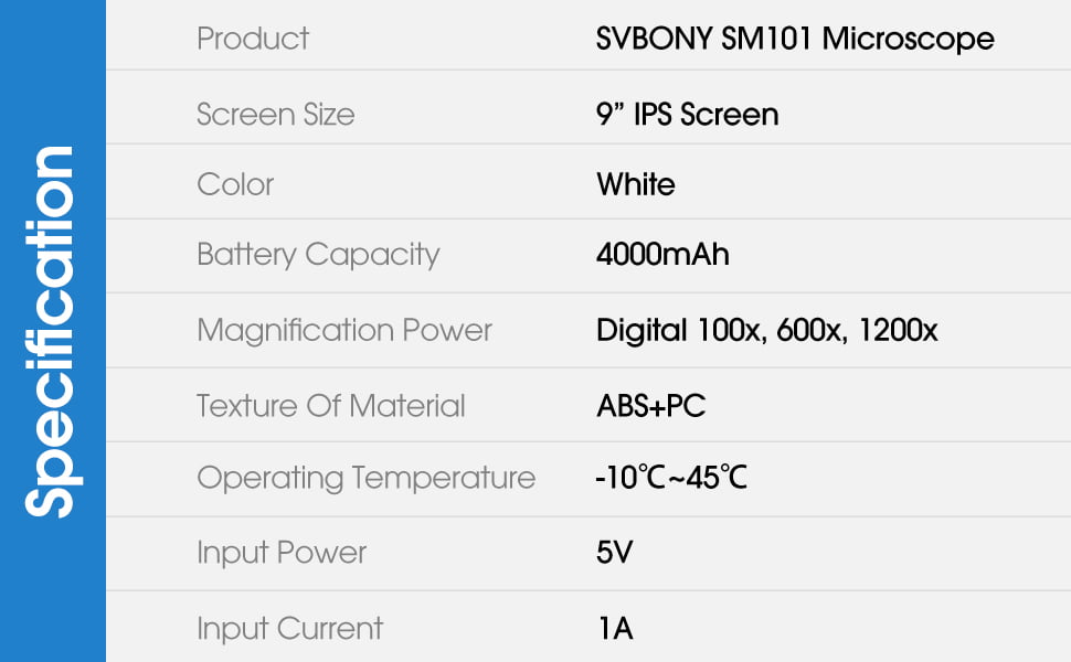 SVBONY SM101 Microscope