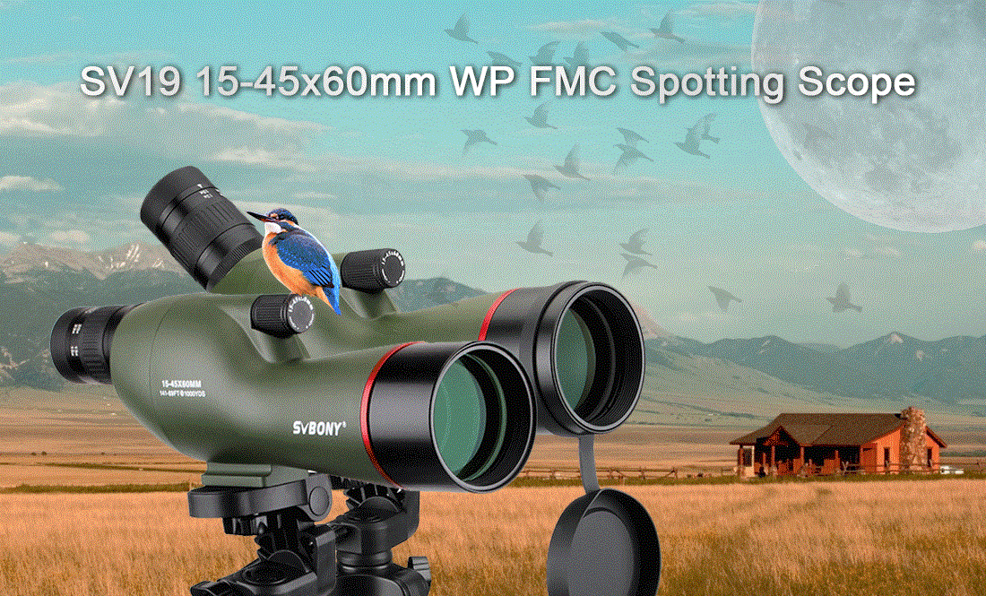 SVBONY SV19 15-45x60mm Spotting Scope