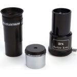 Celestron PowerSeeker 114EQ 114mm f8 Reflector Telescope Eyepieces