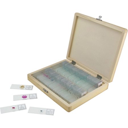 Celestron 100-Piece Prepared Microscope Slide Kit