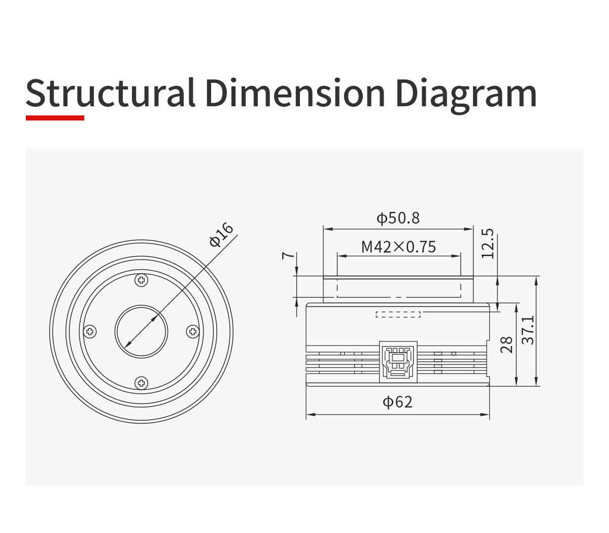 ZWO ASI715MC CMOS Color Camera