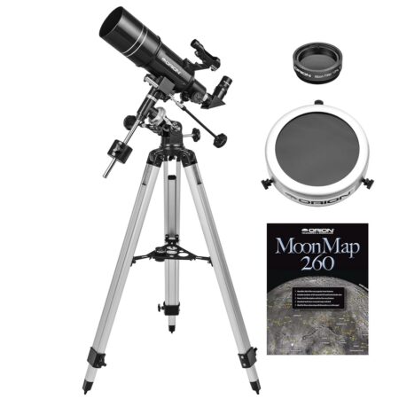 Orion Observer 80ST EQ Refractor Sun and Moon Kit