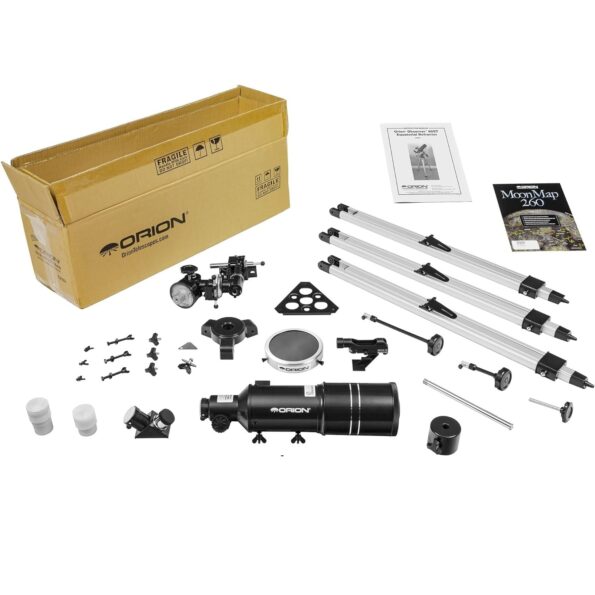 Orion Observer 80ST EQ Refractor Sun and Moon Kit