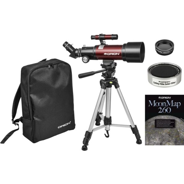 Orion GoScope III 70mm Refractor Sun and Moon Kit