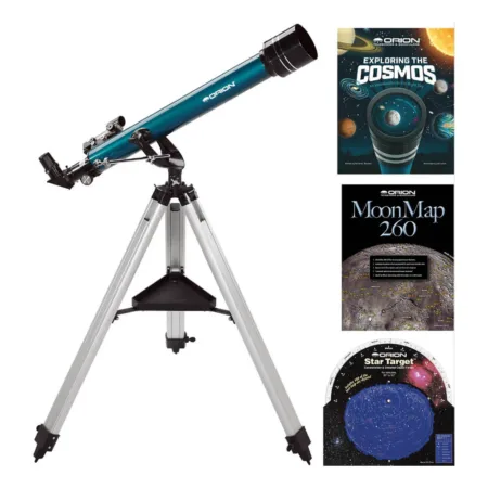 Orion Observer II 60mm AZ Refractor Telescope Starter Kit