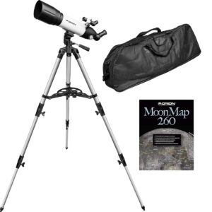 Orion StarBlast 90mm Altazimuth Travel Refractor Telescope