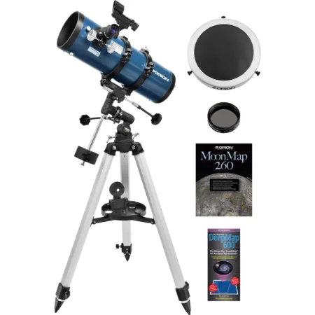 Orion StarBlast II 4.5 EQ Reflector Sun and Moon Kit