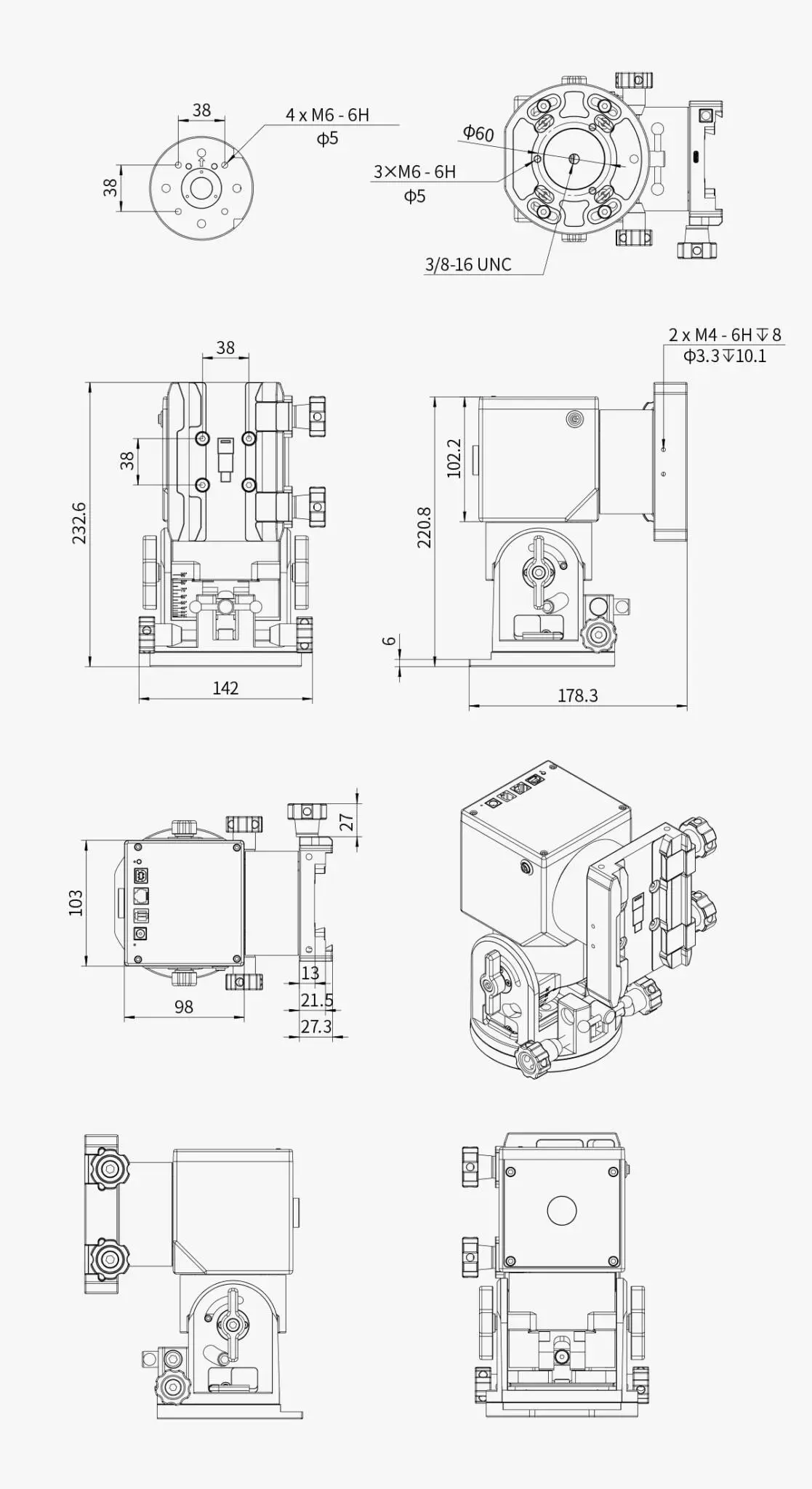 ZWO AM5N Harmonic Equatorial Mount