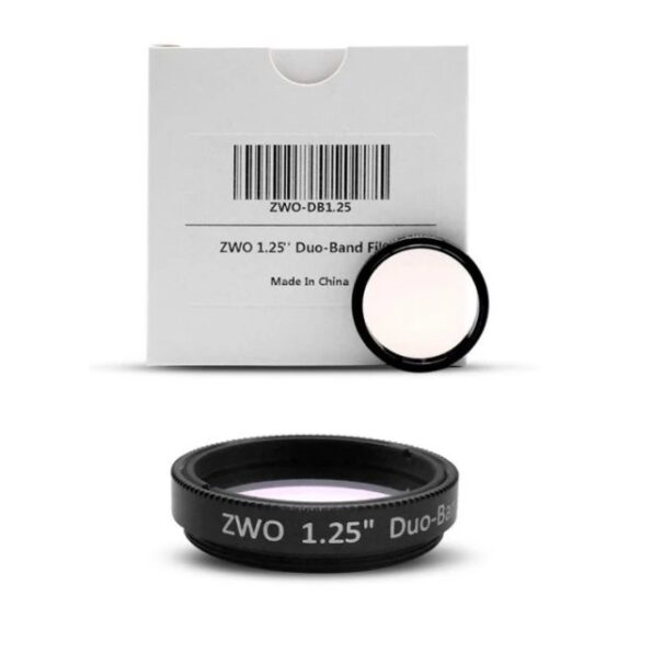 ZWO Duo-Band Filter DB1.25