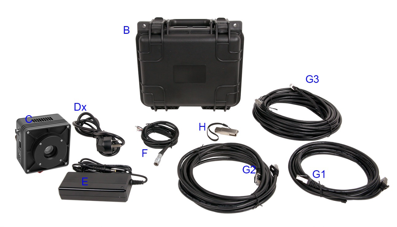 Packing Information for CTR3CMOS Series Camera(GigE)