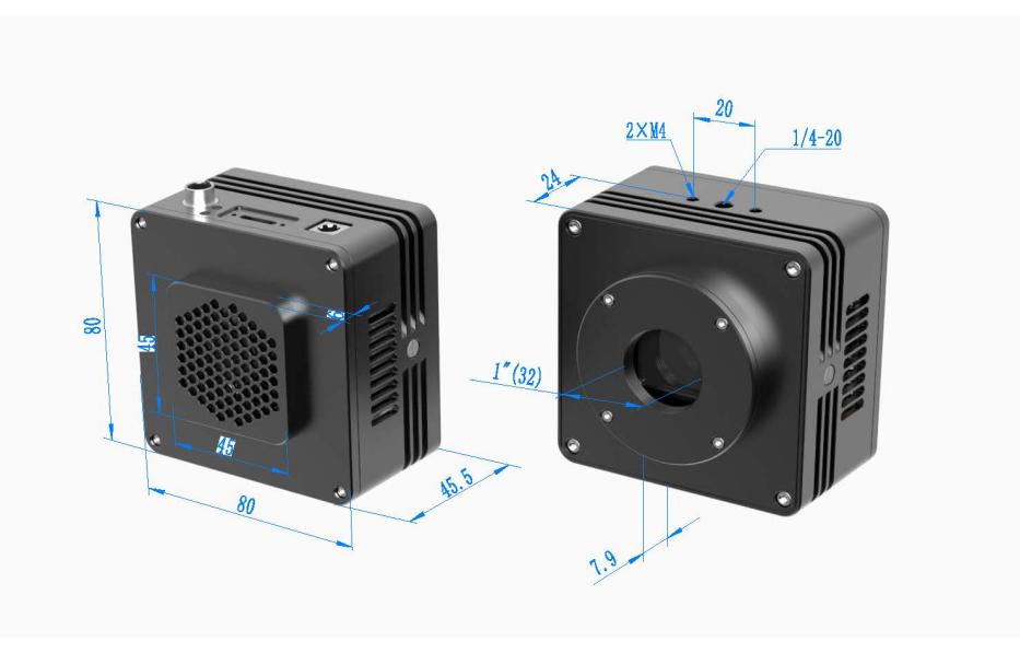 ToupTek CTR3CMOS Series TE-Cooling C-mount USB3.0/GigE CMOS Camera