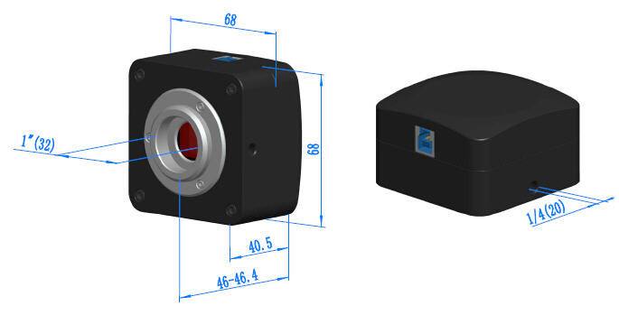 U3CMOS Camera Dimensions