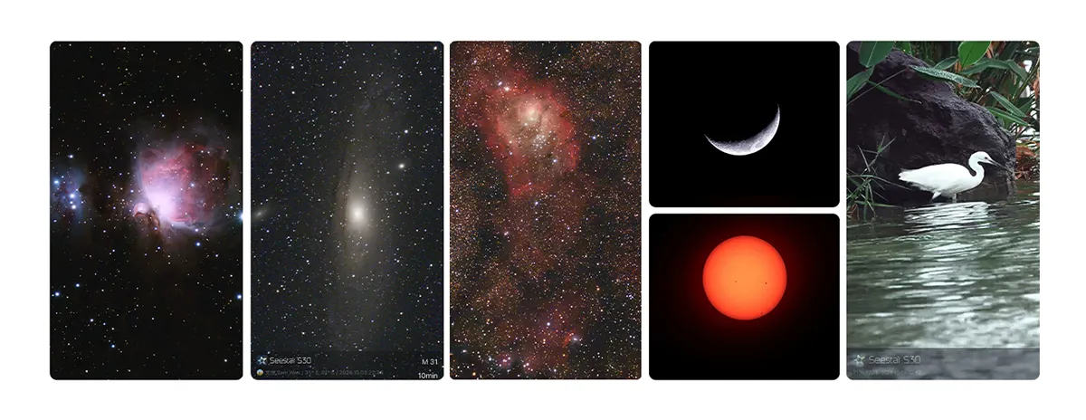 ZWO Seestar S30 Smart Telescope