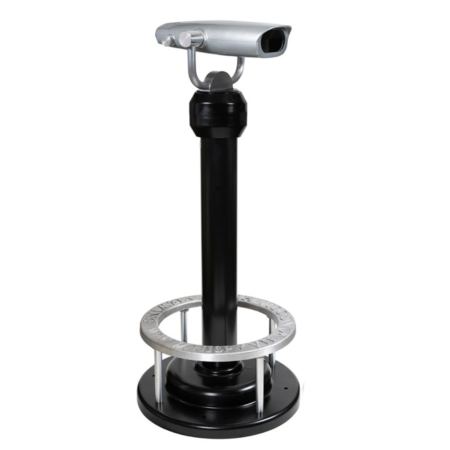Hi-Spy non-coined-operated 20x binocular viewer side view