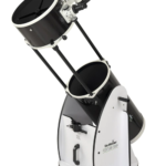 sky-watcher 12-inch collapsible dobsonian telescope - mounted left side view