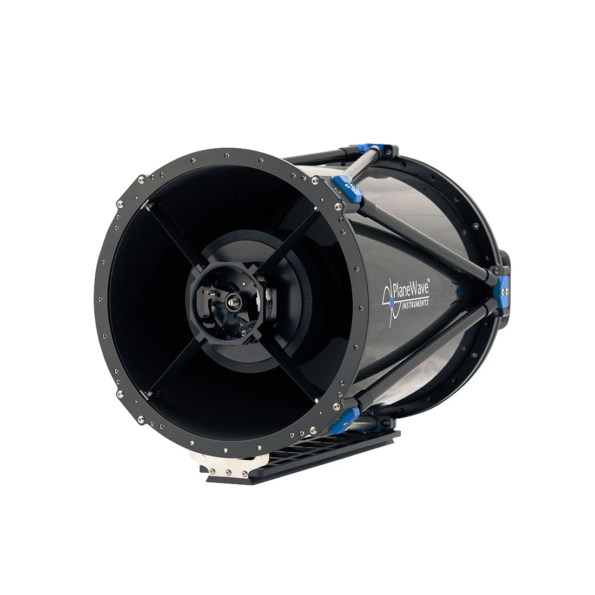 planewave delta rho 350 OTA front left side view for astronomy and astrophotography
