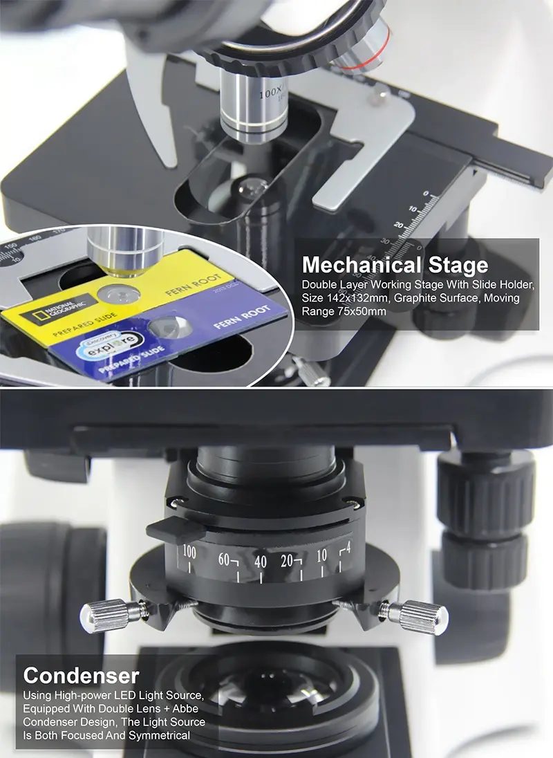OPTO-EDU A33.1502 LCD Digital Lab Microscope