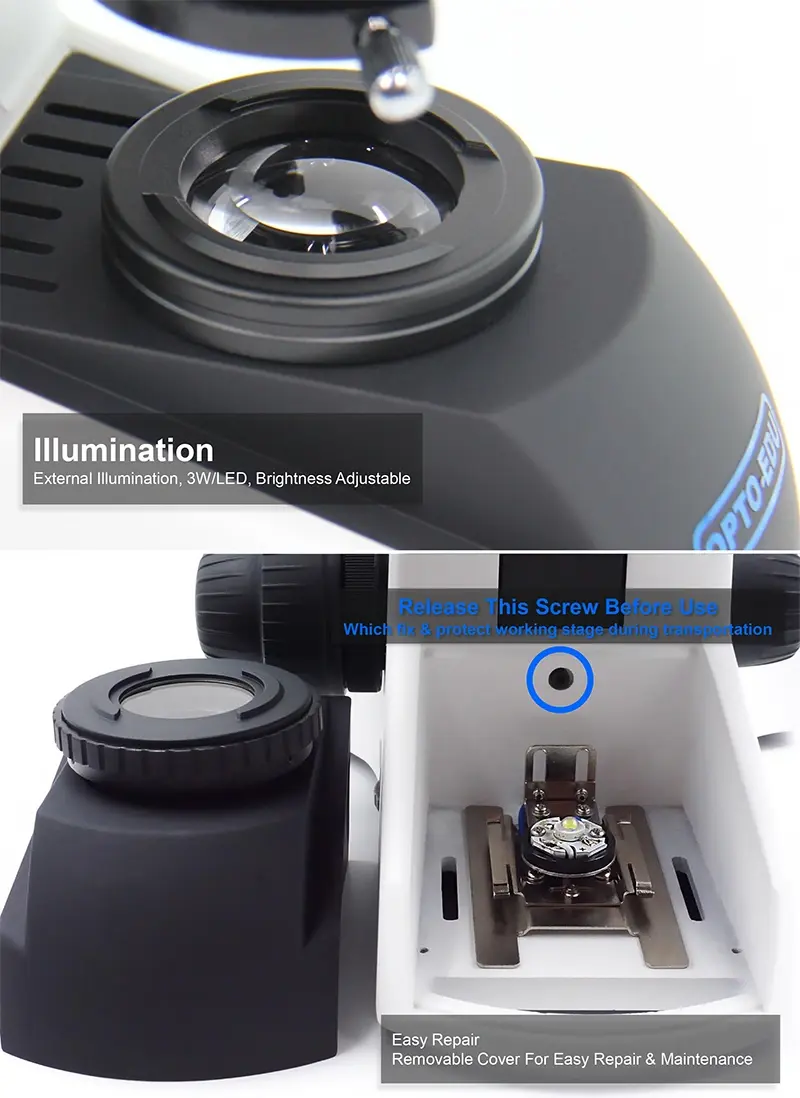 OPTO-EDU A33.1502 LCD Digital Lab Microscope