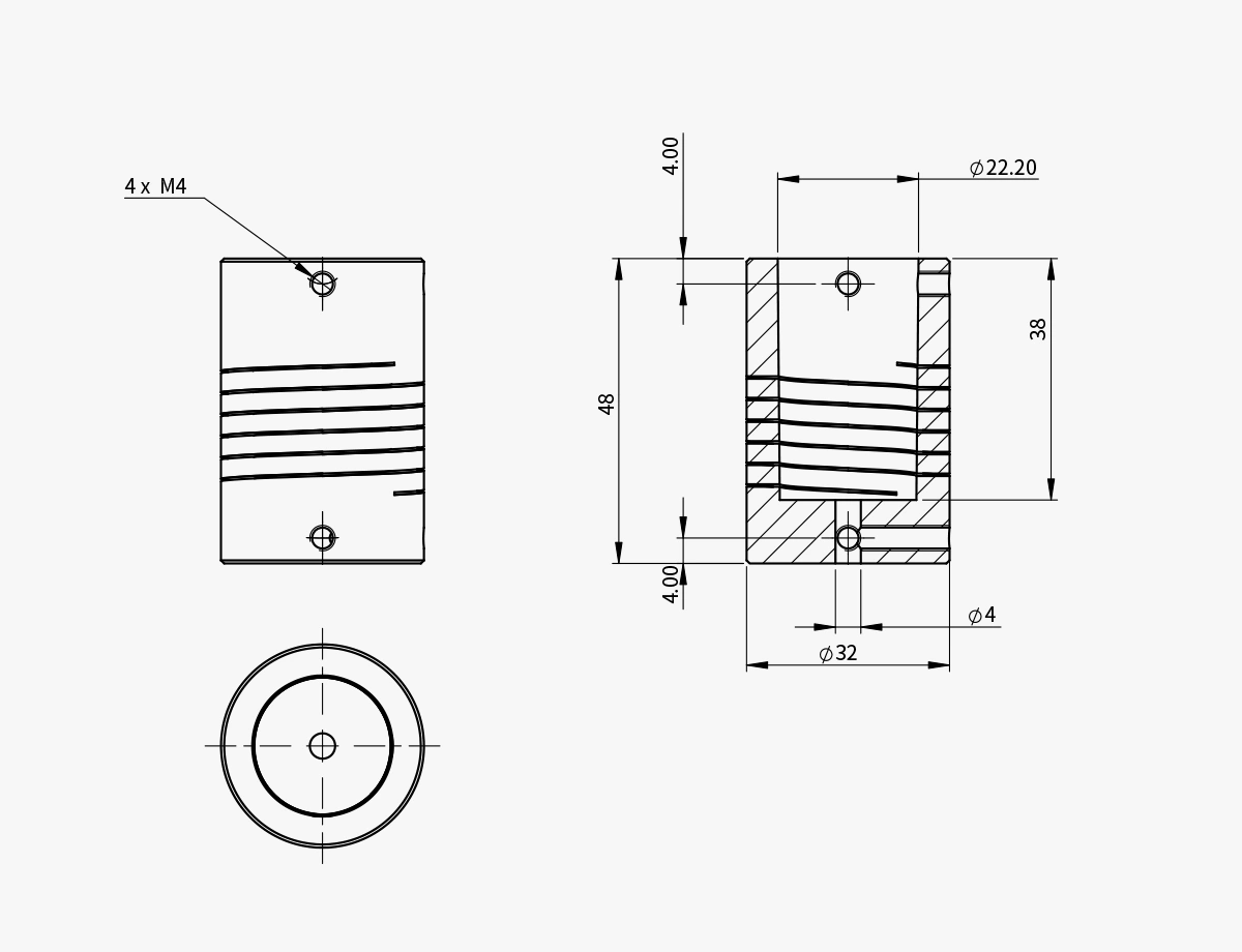 ZWO EAF Bracket for Celestron C11 C14 SCT coupler ZWO EAF Bracket for Celestron C11 C14 SCT coupler