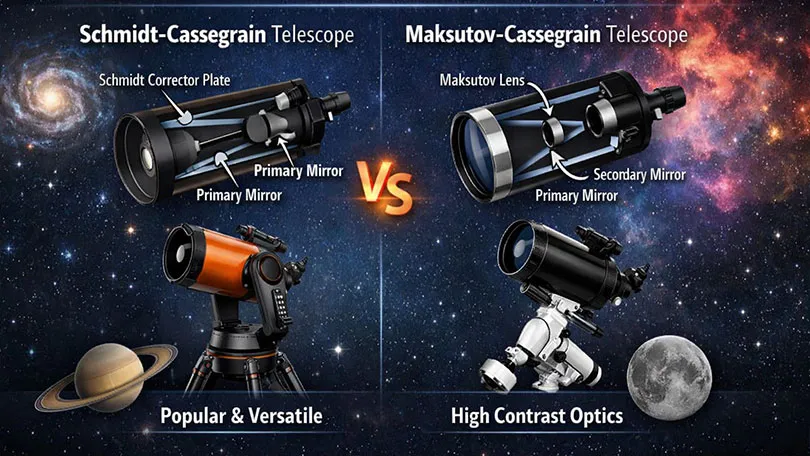 The Most Common Catadioptric Designs