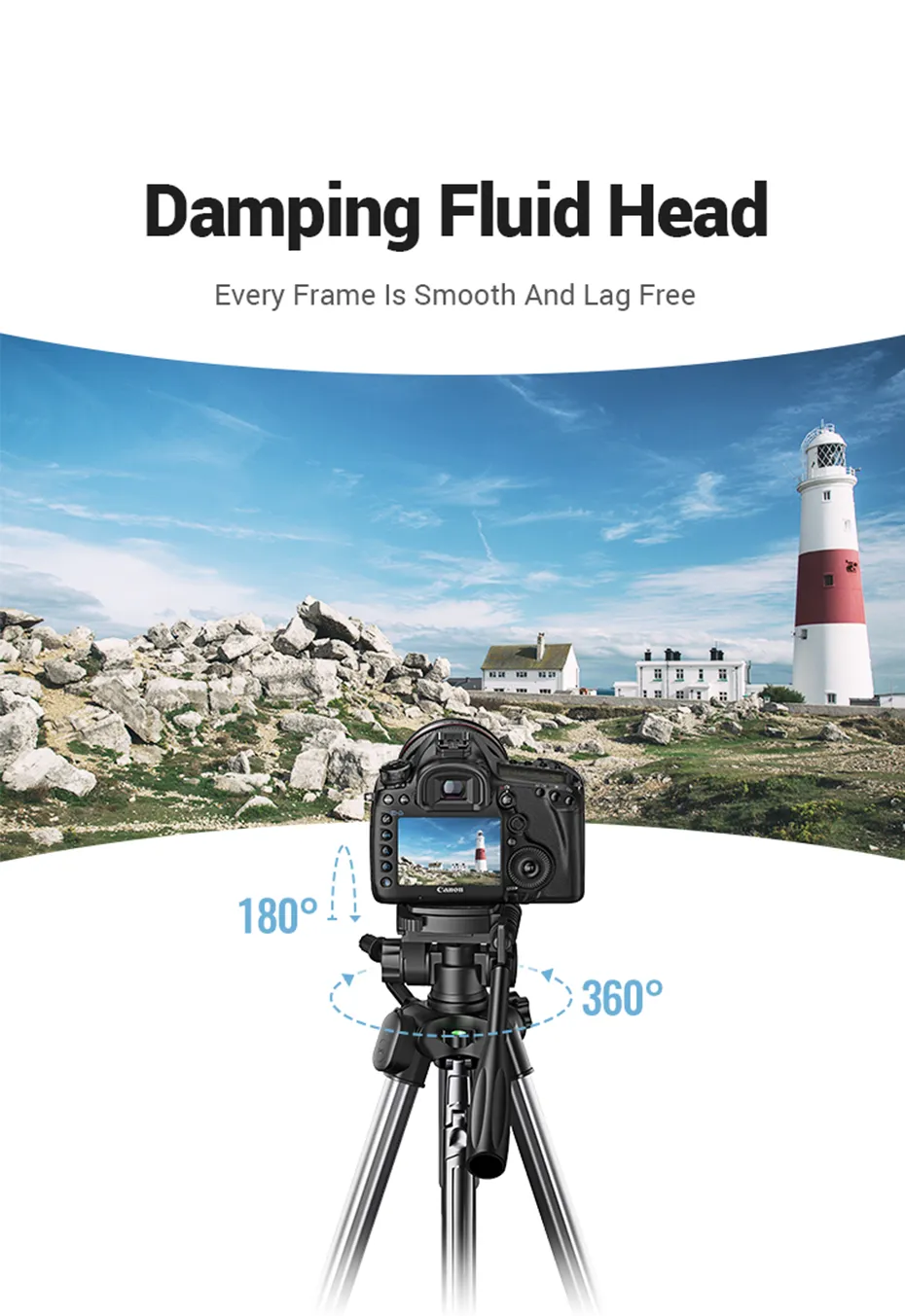 UGREEN Heavy Duty Camera Tripod