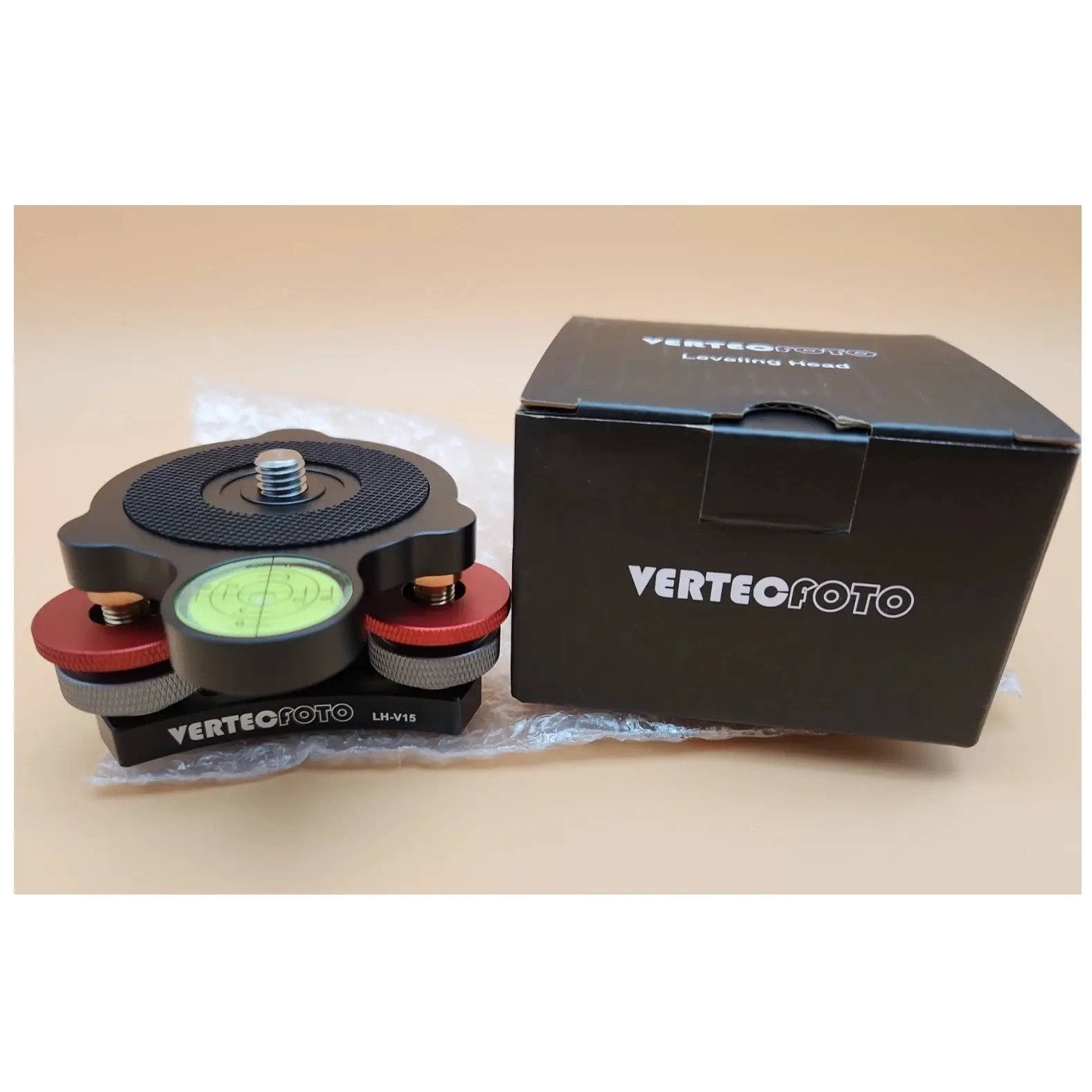 VERTECFOTO Tripod Leveling Base Model LH-V15 VERTECFOTO Tripod Leveling Base Model LH-V15