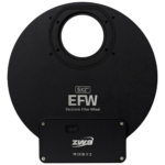ZWO EFW 5x2-25 filter wheel - front view
