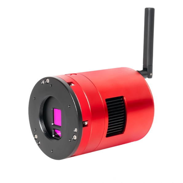 zwo asi585mc air camera front side view