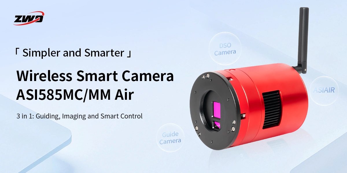 zwo asi585mc air 3 in 1 astrophotography camera