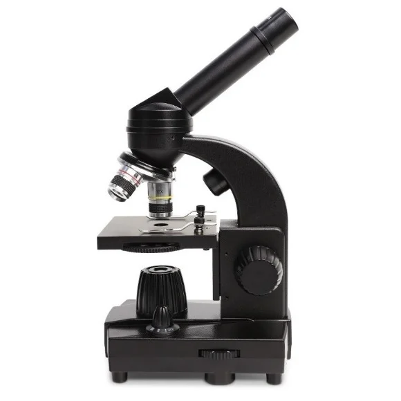 BRESSER Student Microscope 15600 front view BRESSER Student Microscope MicroSet 40x-1600x