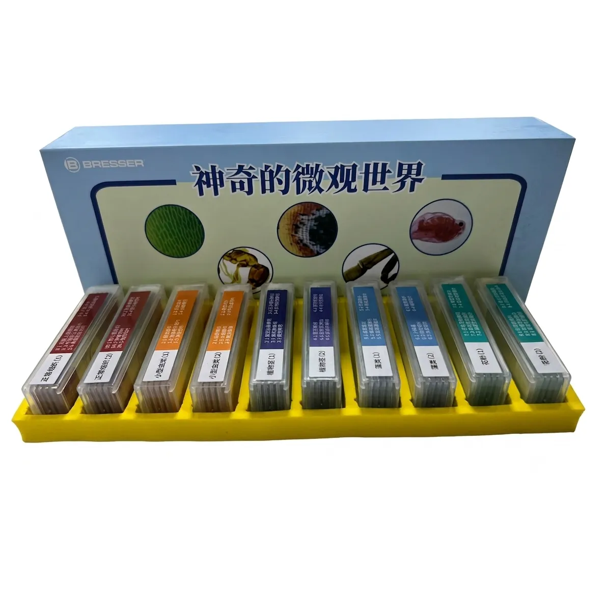 Bresser Prepared Slides Set 50pcs, with case Bresser Prepared Slides Set 50pcs, with case