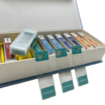 Bresser Prepared Microscope Slides Set 100pcs, with case