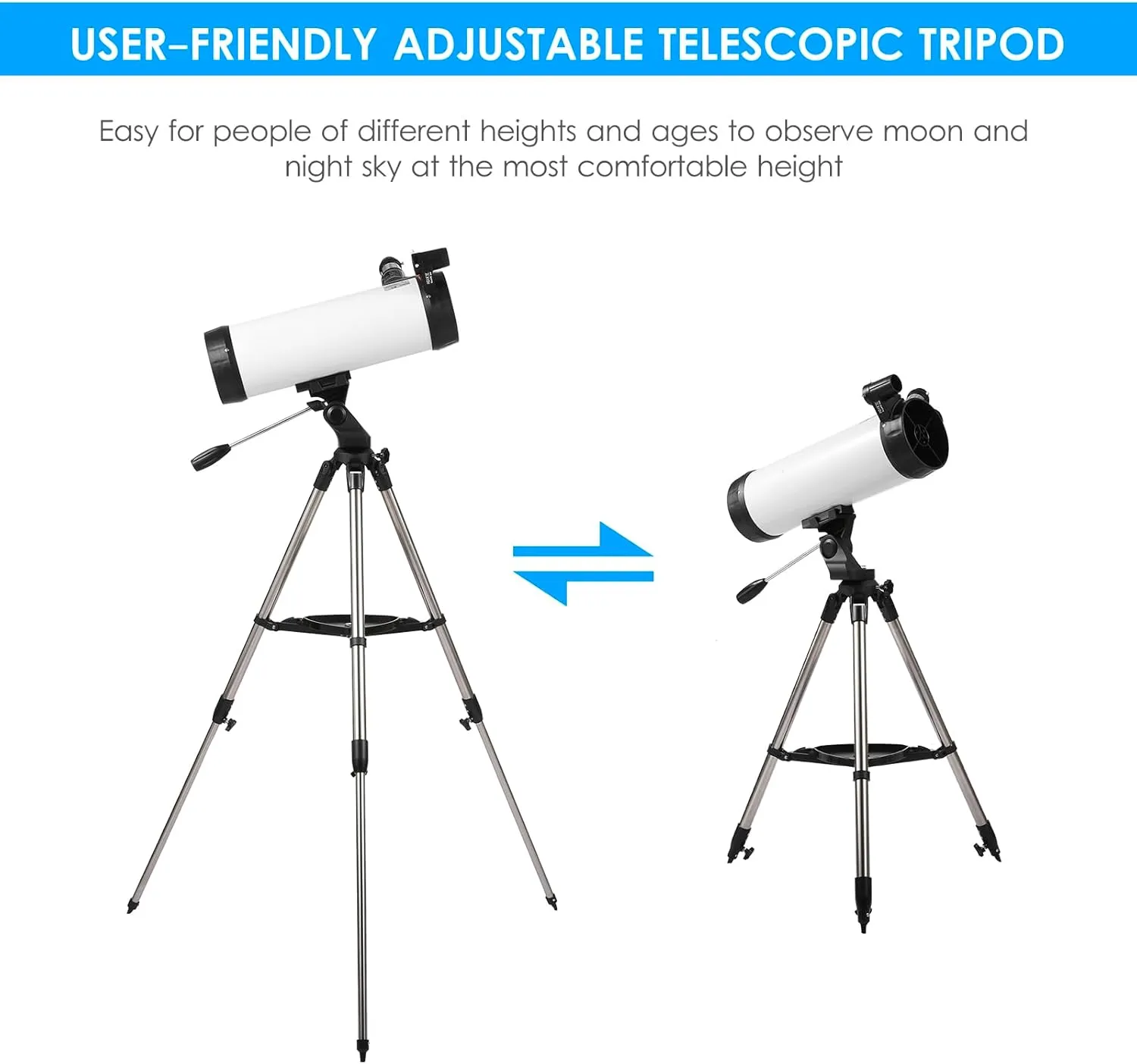 NightSky AstroGuide 114AZ Reflector Telescope