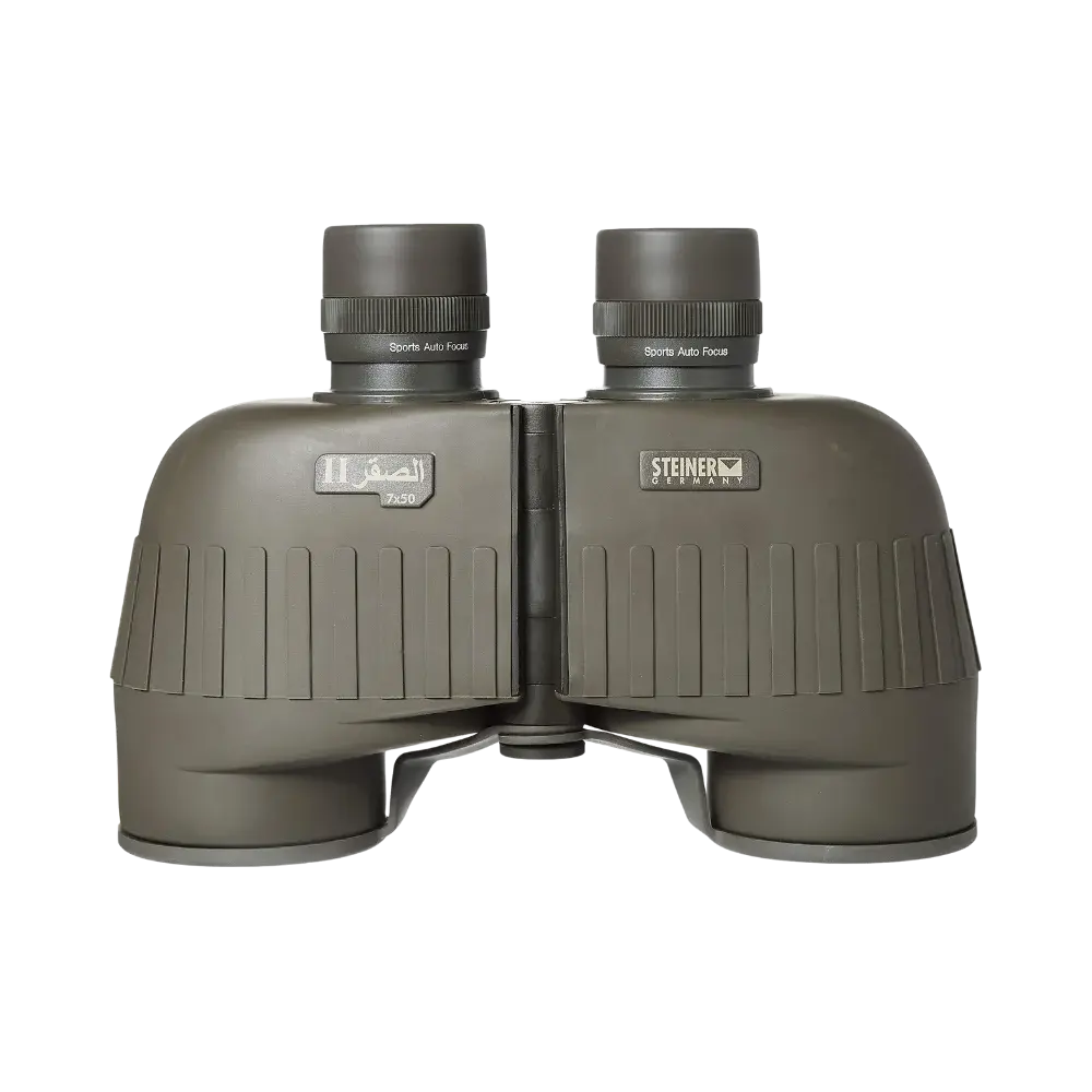 Steiner 7x50 Sagor II Binoculars Steiner 7x50 Sagor II Binoculars in standing position