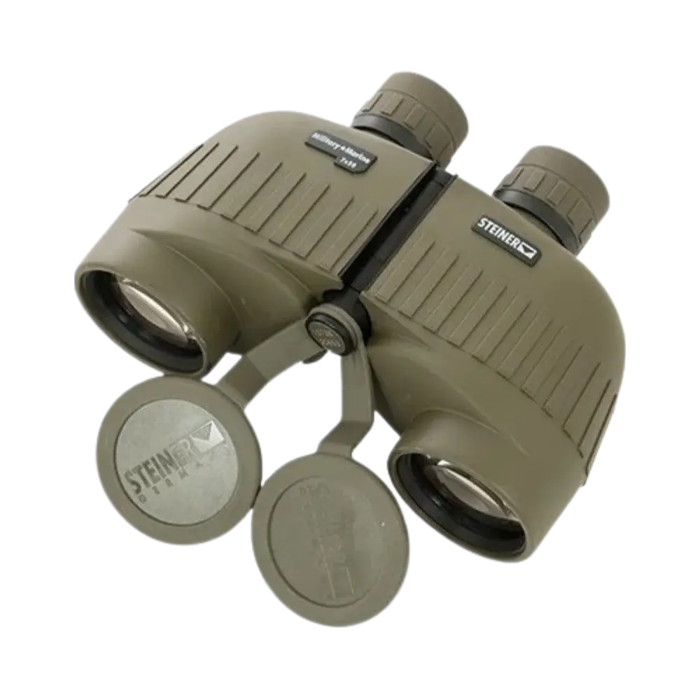 Steiner 7x50 Sagor II Binoculars Steiner 7x50 Sagor II Binoculars upper front tilted view