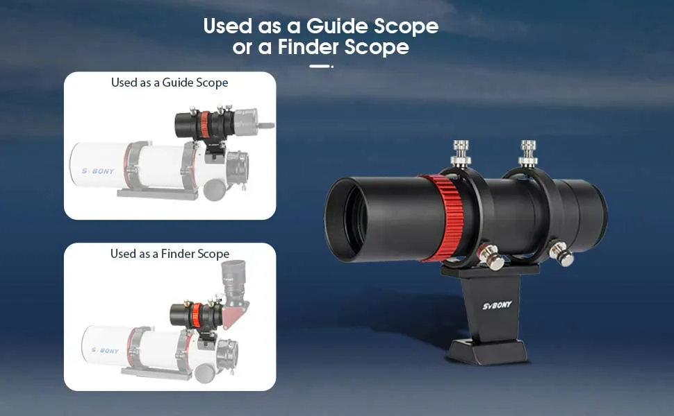 SVBONY SV165 40mm F4 Mini Guide Scope