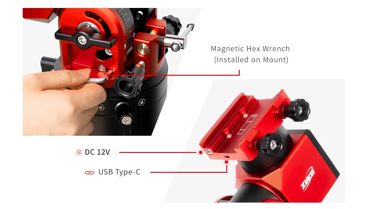ZWO AM3N Harmonic Equatorial Mount