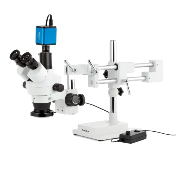 AmScope SM-4TPX-144-HD2 Trinocular Stereo Microscope